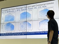 直噴水素エンジンの計測値