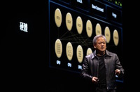 「COMPUTEX Taipei」で基調講演を行うNVIDIAのジェンスン・ファンCEO