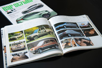 和田氏がカーデザイナーを志すきっかけとなった『カースタイリング』誌の1ページ。