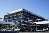 豊洲市場前を走行中