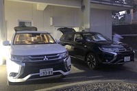 PHVからの給電:老人ホーム(特別養護老人ホーム上総園)で洗濯機・洗濯乾燥機に使用