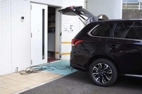 PHVからの給電:老人ホーム(特別養護老人ホーム上総園)で洗濯機・洗濯乾燥機に使用
