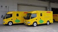 新たに導入した「日野デュトロ Z EV」