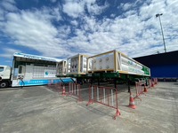 22年12月のタイ25時間耐久レースにも大掛かりな水素充填設備が用意された