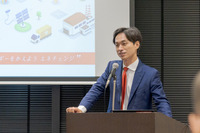 エネチェンジ CEO 城口洋平氏がEV事業について語った。補助金の問題については特に熱く語っていた。