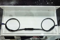 電源線も一括配線して軽量化にも貢献する車載向け光ファイバ