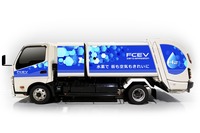 燃料電池ごみ収集車のイメージ