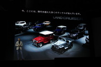 トヨタ・ランドクルーザー新型発表