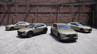マツダ車のラインナップ。写真はRetro Sports Edition