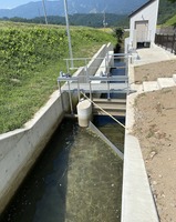野沢温泉村の小水力発電所