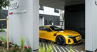 アウディのEV向け新世代充電ステーション「アウディ・チャージング・ハブ」