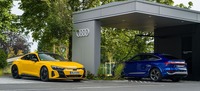 アウディのEV向け新世代充電ステーション「アウディ・チャージング・ハブ」
