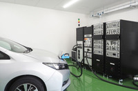 EV充電テストラボ内での測定イメージ