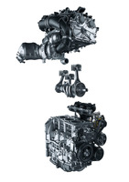 IHIターボ搭載:トヨタGRヤリス(2020年~)のG16E-GTS型1.6L直列3気筒インタークーラーターボ)