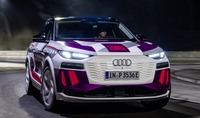 アウディ Q6 e-tron のプロトタイプ