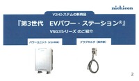 第3世代 EVパワーステーション VSG3シリーズ