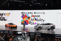 トヨタ自動車のプレスカンファレンス(ジャパンモビリティショー2023)
