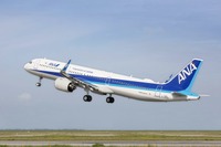 PW1100G-JMエンジンを搭載するエアバス社のA320neo ANA仕様