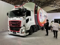 いすゞがホンダと共同開発している燃料電池トラック(ジャパンモビリティショー2023)