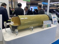 大型車向けの高圧水素タンク(ジャパンモビリティショー2023)