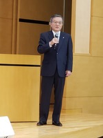 基調講演を行った日本電信電話株式会社 代表取締役社長 島田 明氏