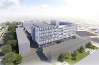 いすゞ藤沢工場内の電動開発実験棟（イメージ）