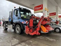 メルセデスベンツ・ウニモグ に水素エンジンを搭載したプロトタイプ