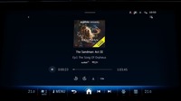 メルセデスベンツのインフォテインメント「MBUX」に搭載される「Audible」のアプリ