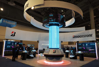 CES 2024でWestHallに出展したブリヂストン