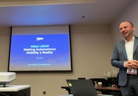 LiDARの開発を担当するヴァレオのクレマン・ヌヴェルCTO