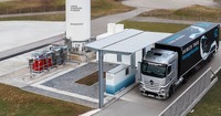 ダイムラートラックが共同開発した液体水素の新しい補給技術「sLH2」
