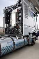 ダイムラートラックが共同開発した液体水素の新しい補給技術「sLH2」