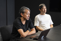 ソニー・ホンダモビリティの石井氏(左)と河野氏(右)