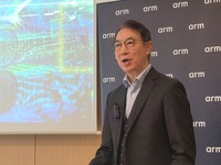 英Armの日本法人 アーム株式会社代表取締役 横山崇幸(よこやまたかゆき)氏。