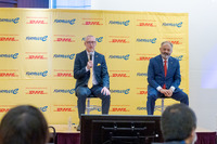 DHLサプライチェーン 代表取締役社長 ジェローム・ジレ氏は、DHLの倉庫業務について語った。