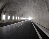 実証実験区間：トンネル区間