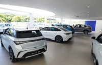 BYDのブラジル販売店
