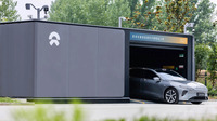 NIOの第4世代のバッテリー交換ステーション