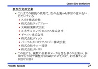 自動車の未来を支える API 策定プロジェクト「Open SDV Initiative」設立オンライン記者会見資料