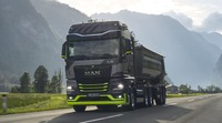 MANの水素エンジントラック『hTGX』