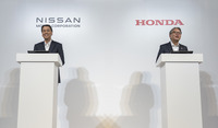 日産自動車・ホンダ共同会見