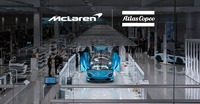 マクラーレン・オートモーティブとアトラスコプコが提携を結び英工場に5G対応デジタルツール導入