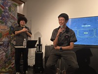司会の横山文洋取締役(左)。ベルシステム24、楽天を経てKGモーターズではマーケティングなど担当。