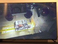 トークショーで流れた衝突試験の映像。