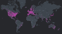Hivemapperサービスの地図