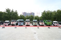 中国第一汽車の「一汽解放」の電動トラック