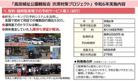 渋滞対策プロジェクト実施内容
