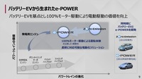 バッテリーEVから生まれたe-POWER