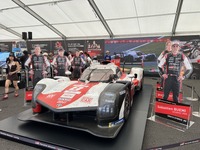 トヨタ GAZOO Racing ブースではWECを始め、ラリーやスーパー耐久等、様々なモータースポーツの取り組みを紹介した
