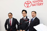 トヨタバッテリー出発式